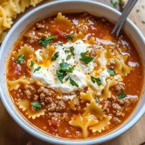 Lasagna Soup