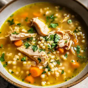 Leftover Turkey Soup