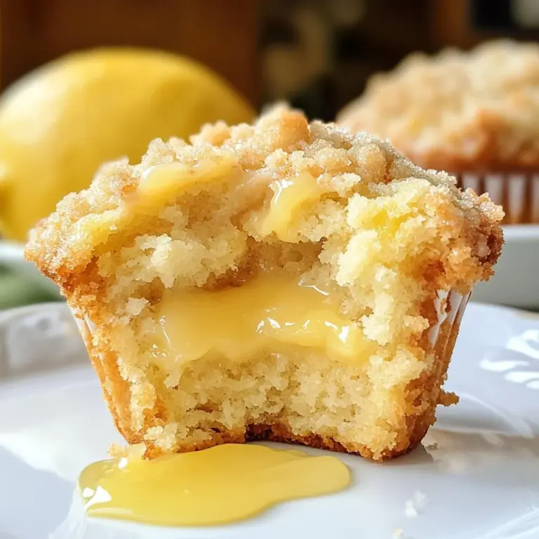 Lemon Curd Muffins