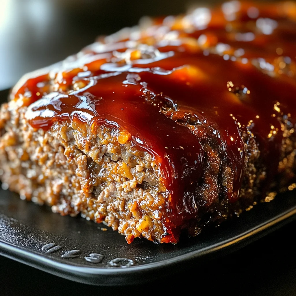 Meatloaf with Brown Sugar Glaze Dinner