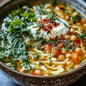 Nutritious Persian Noodle Soup for Cozy Comfort Anytime