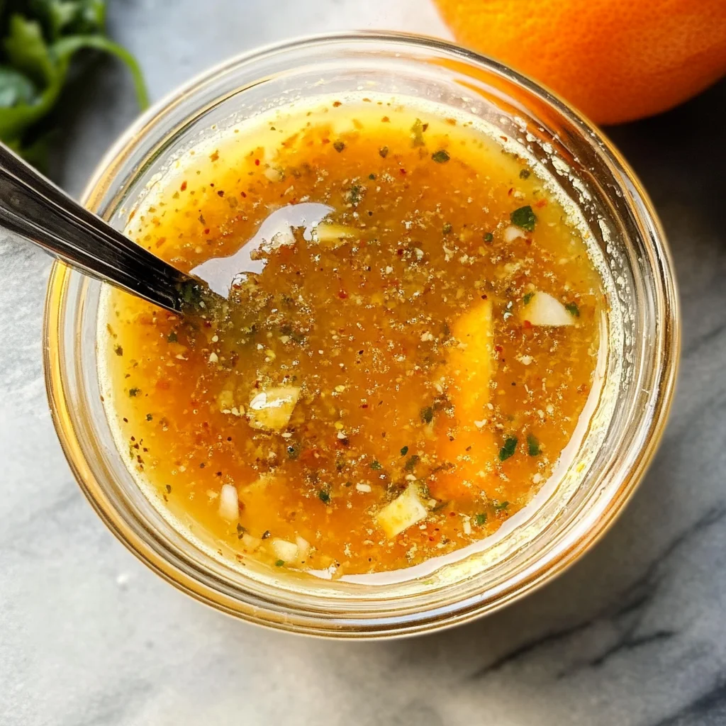 Orange Vinaigrette