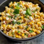 Perfect Mexican Street Corn Pasta Salad - homefoodkitchen
