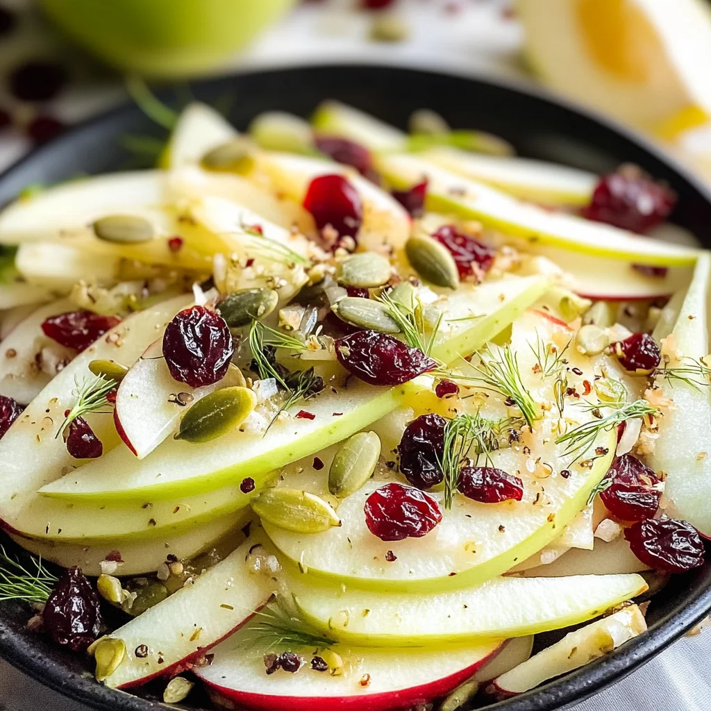 Savory Fennel and Apple Salad