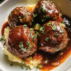 Savory Meatloaf Meatballs