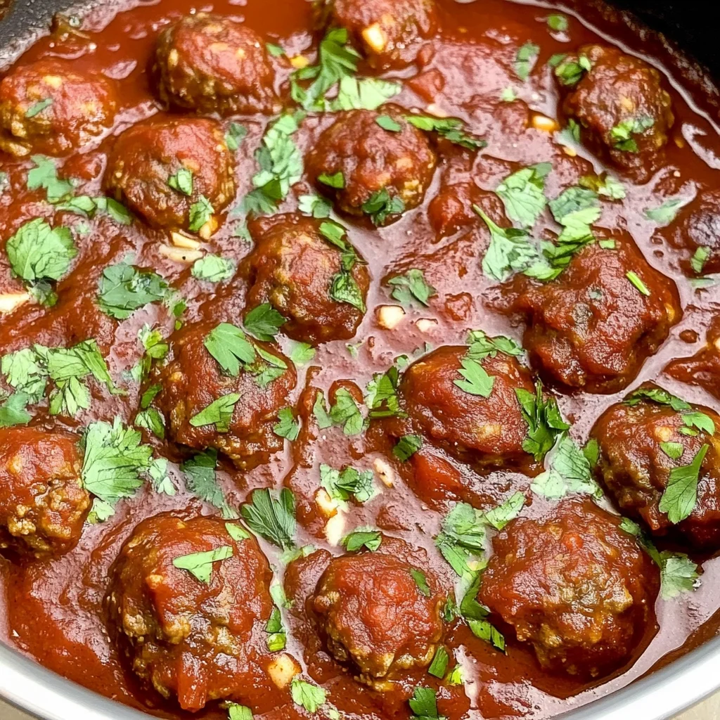 Soutzoukakia (Greek Meatballs)