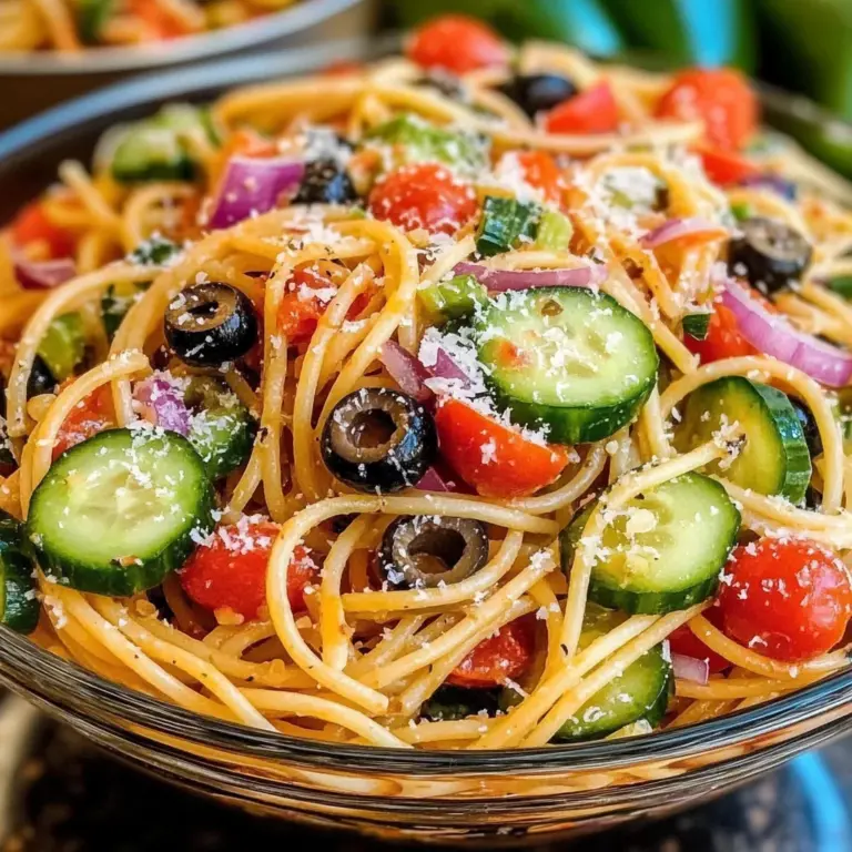 Spaghetti Pasta Salad