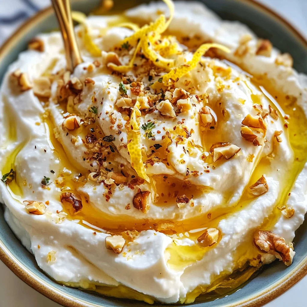 Spicy Ricotta Dip with Hot Honey