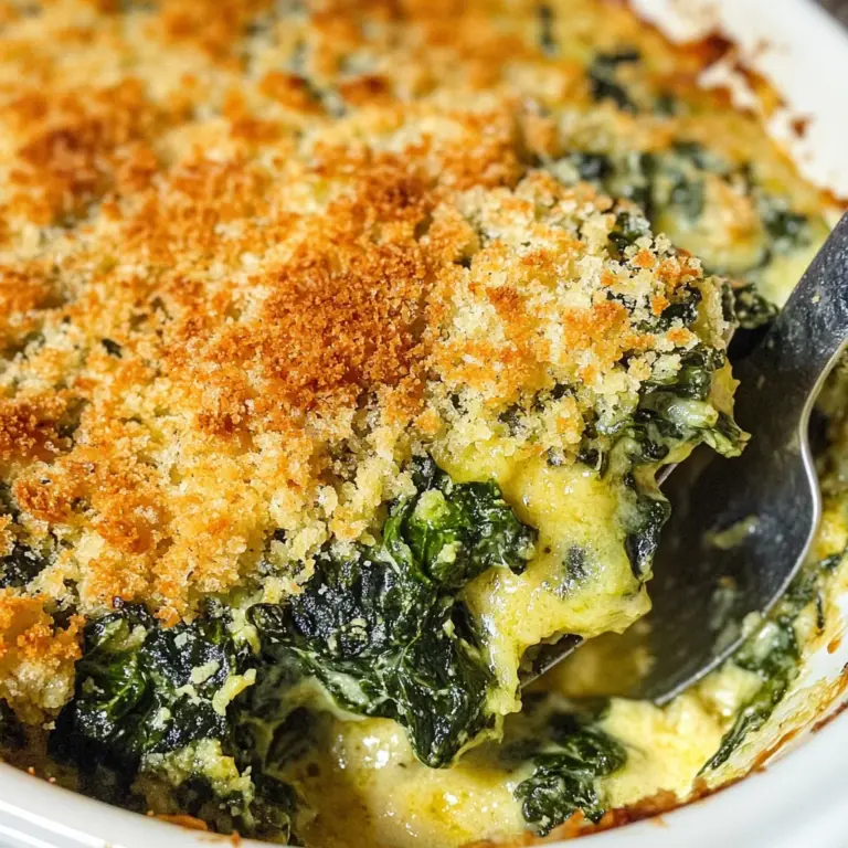 Spinach Rockefeller Casserole