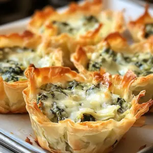 Spinach and Artichoke Dip Cups
