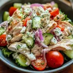 TZATZIKI CHICKEN SALAD: Discover a Refreshing Delight!
