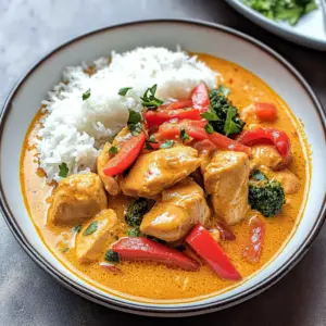 Thai Chicken Curry with Coconut Milk
