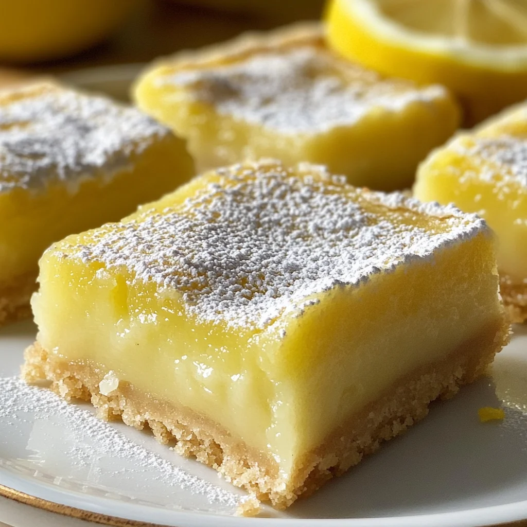 Vegan Lemon Bar Recipe