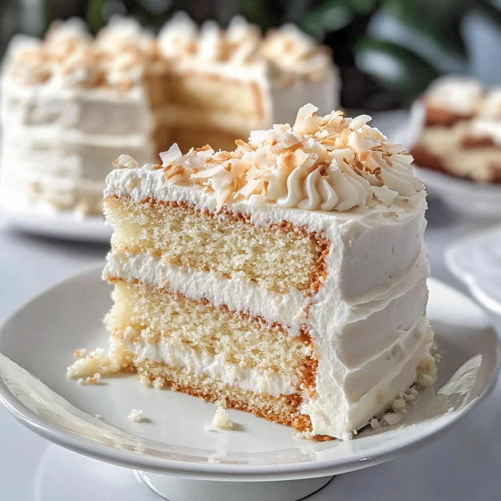 Winter Wonderland White Chocolate Cake