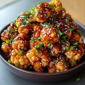 Air Fried Korean Chili Cauliflower Vegan