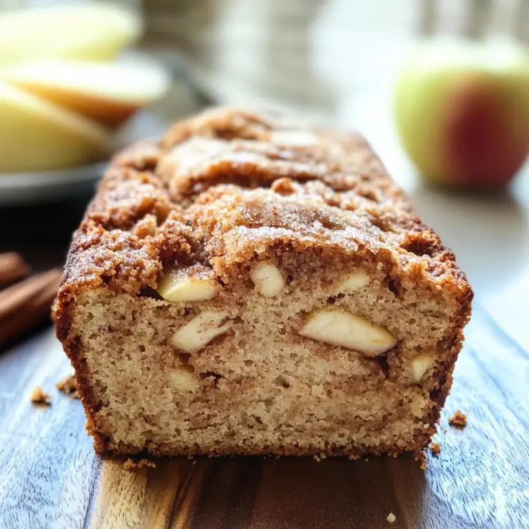 Apple Cinnamon Loaf