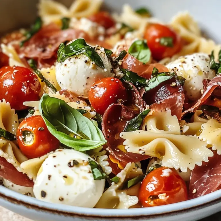 Caprese Pasta Salad