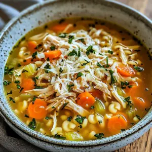 Chicken Pastina Soup Recipe