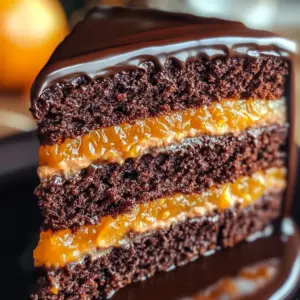 Chocolate Orange Layer Cake with Ganache: A Delightful Recipe!