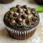 Chocolate Spinach Muffins