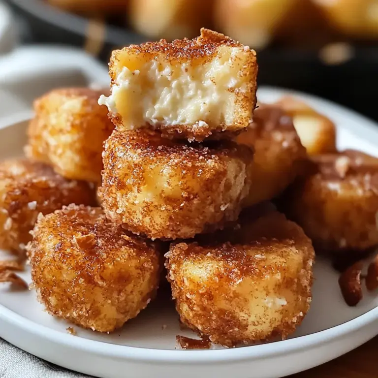 Cinnamon Apple Cottage Cheese Bites
