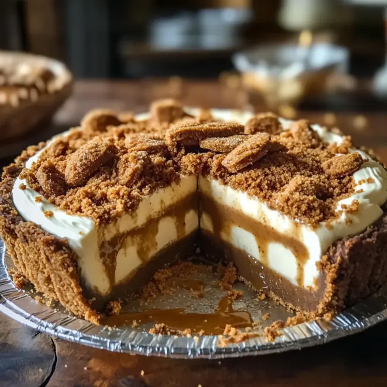 Cookie Butter Pie That Tastes Like a Giant Biscoff Hug