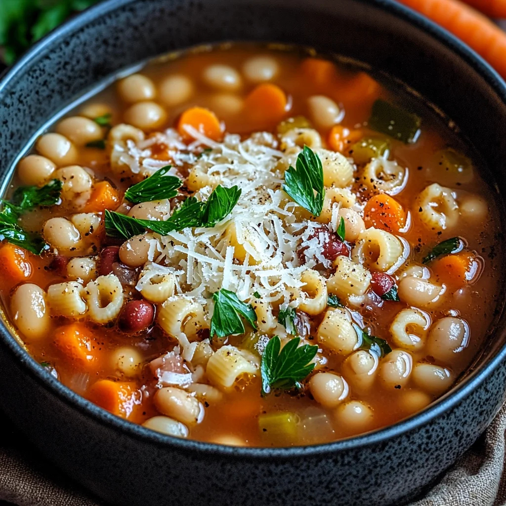 Cozy Pasta e Fagioli Soup Recipe