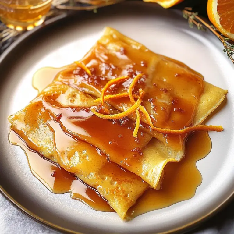 Crepes Suzette