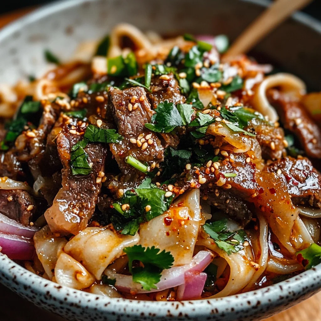 Cumin Lamb Noodles