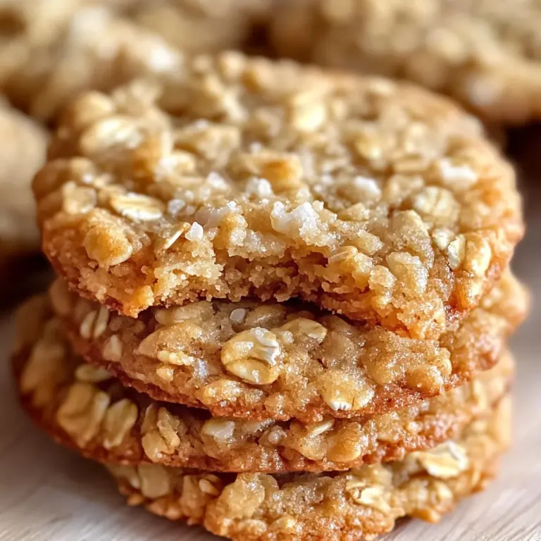 Delicious Honey Oatmeal Cookies
