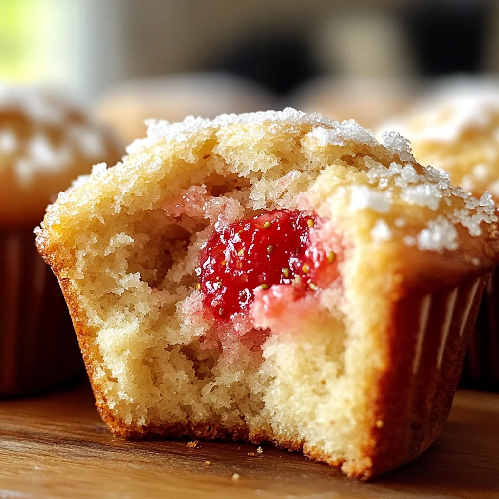 Delightful Fresh Strawberry Muffins