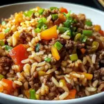 Dirty Rice with Ground Beef