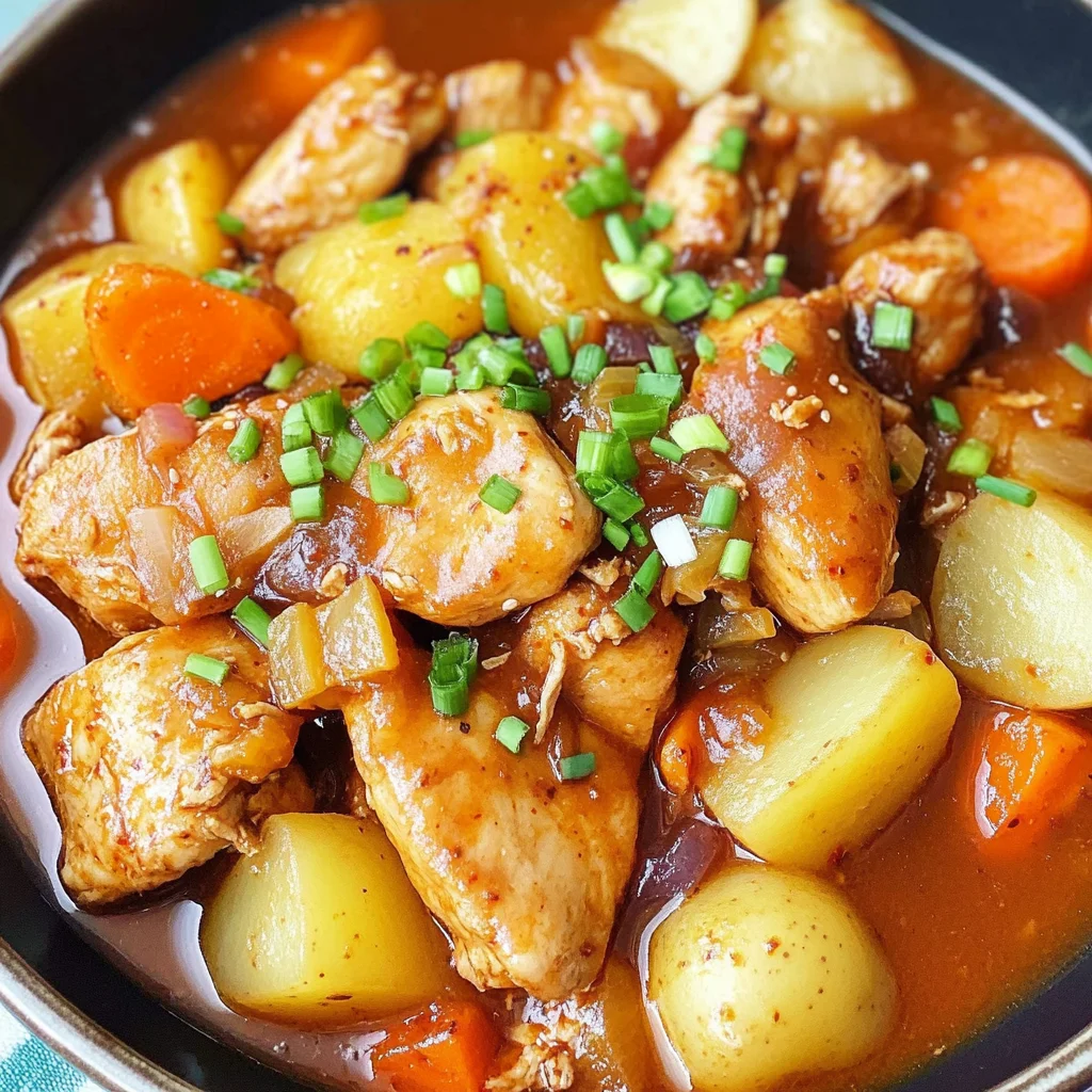 Easy Dakbokkeumtang (Korean Chicken Stew)