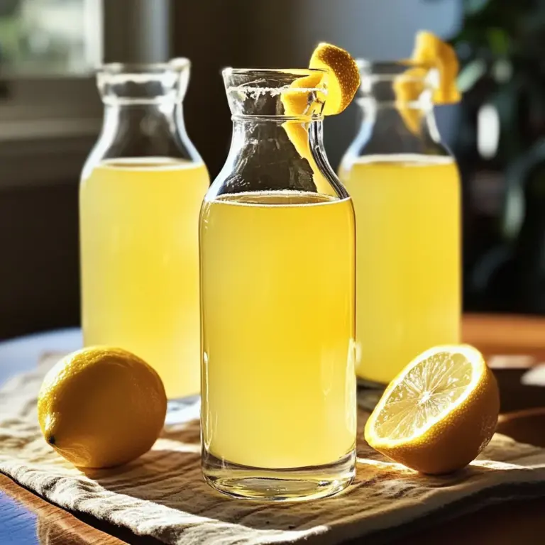 Easy Frozen Homemade Limoncello Bliss Recipe