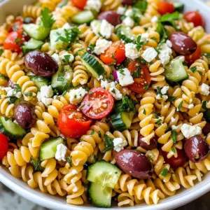 Greek Pasta Salad