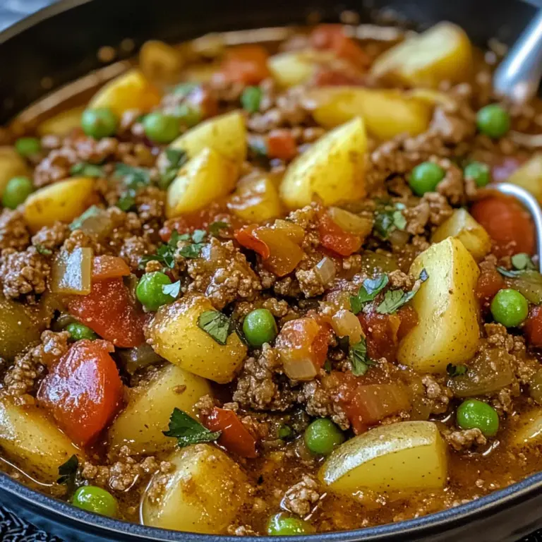 Green Chile Picadillo