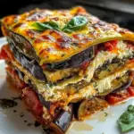 Layered Mediterranean Vegetable Lasagna with Creamy Ricotta