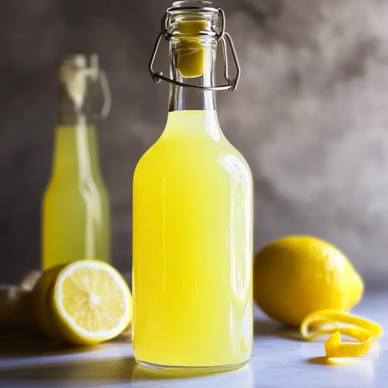 Limoncello Recipe