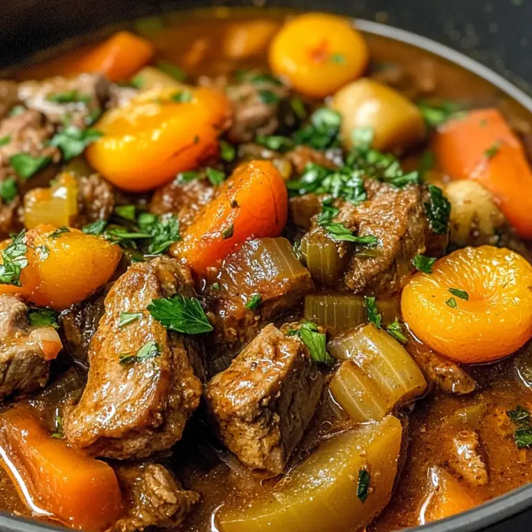 Moroccan Lamb Stew Recipe