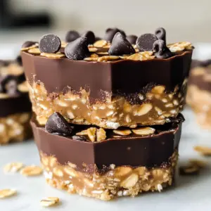 No-Bake Peanut Butter Oat Cups