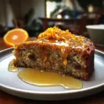 Orange & Cardamom Date Cake with Honey Drizzle