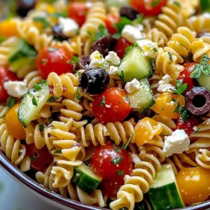 Pasta Salad with Italian Dressing
