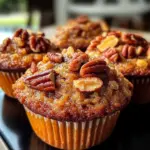 Pecan Pie Brown Sugar Muffins