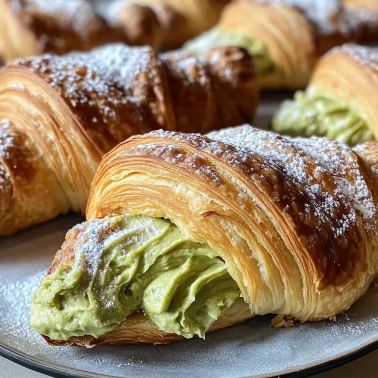Pistachio Cream Croissants – The Best 9-Step Recipe for Bakery Flavor