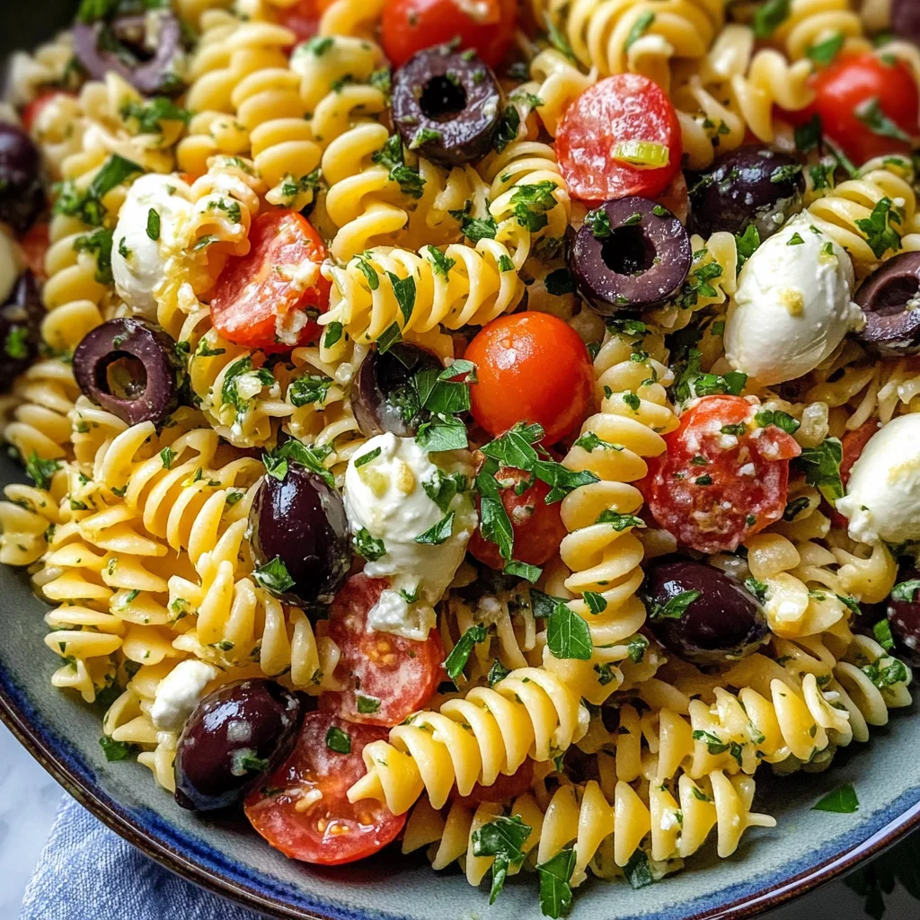 Quick Italian Pasta Salad (with 1 Secret Ingredient) - Alrightwithme
