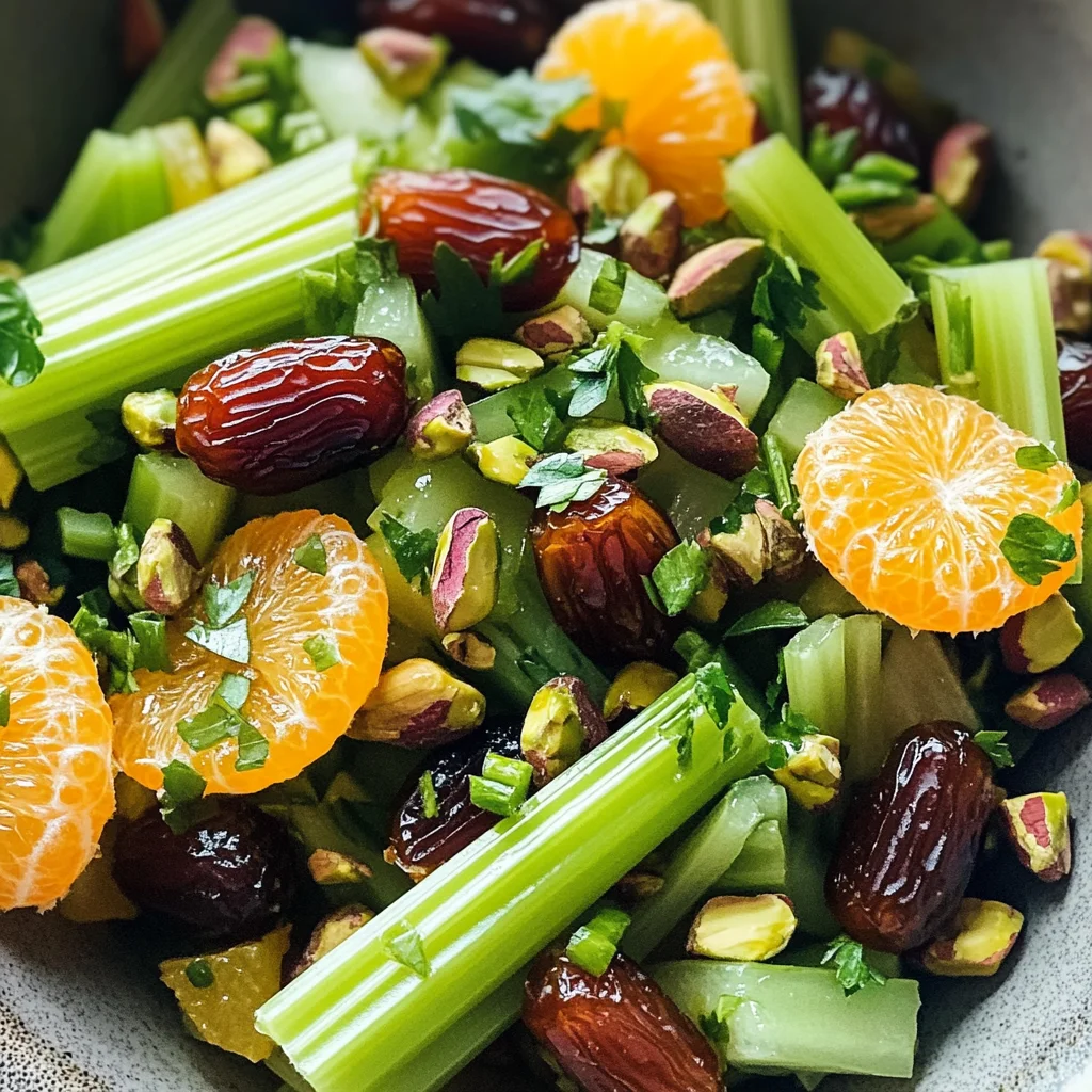 Revitalize Your Meals with Vibrant Celery Salad & Dates