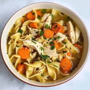 Slow Cooker Chicken Noodle Soup