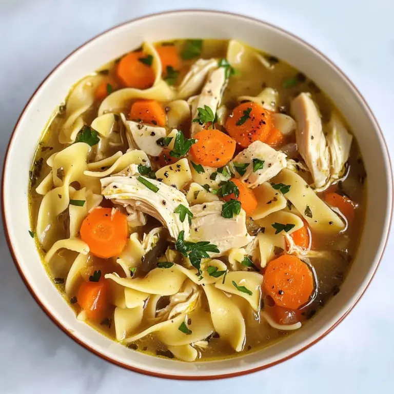 Slow Cooker Chicken Noodle Soup
