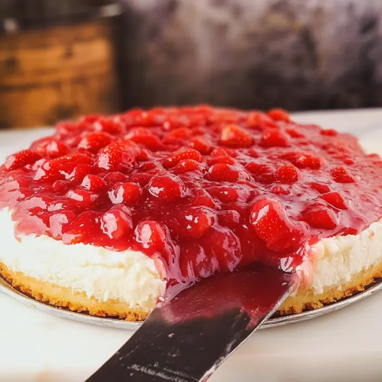 Strawberry Cake Filling