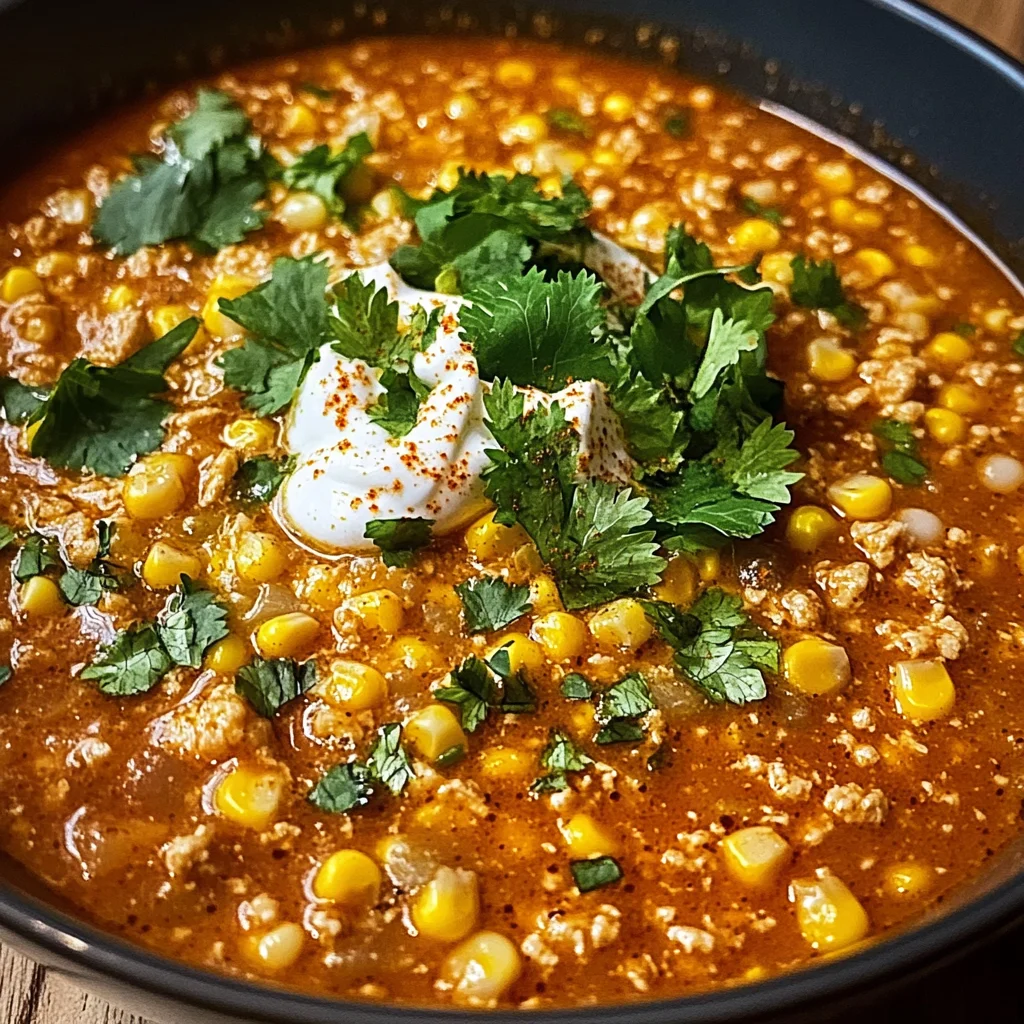 Street Corn Chicken Chili Recipe